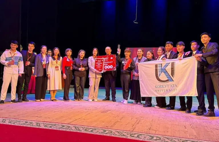 Қызылордалық “Жауқазын” студенттік театры республикалық байқауда оза шапты